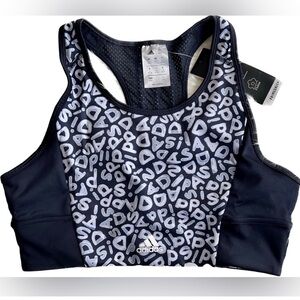 Adidas- FARM RIO AEROREADY 3-STRIPES PRINT SPORTS CROP TOP